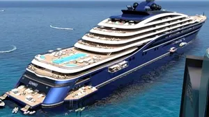 Presa internaţională: Construcţia lui Somnio, cel mai mare iaht din lume, începe la Tulcea