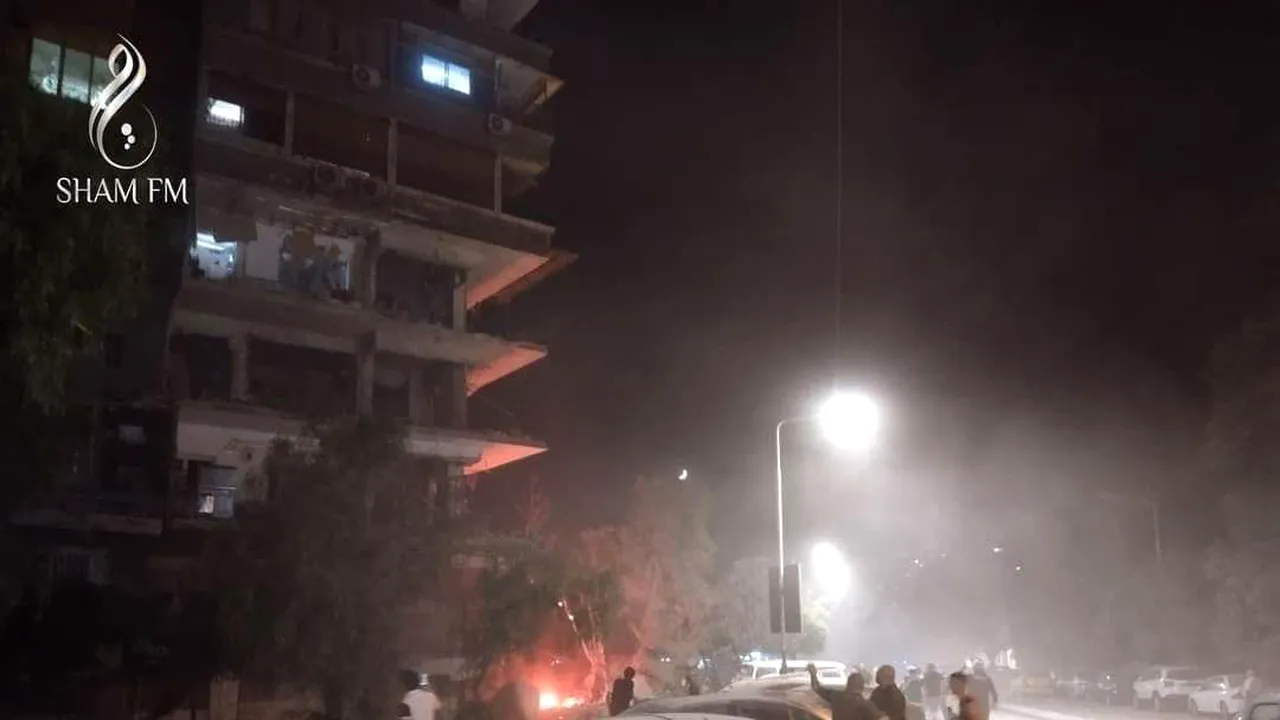 Şapte persoane ucise într-un atac aerian israelian asupra Damascului
