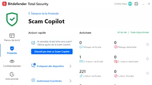 Bitdefender lansează Scam Copilot, o platformă avansată bazată pe AI, creată pentru a detecta şi combate escrocheriile şi tentativele de fraudă pe dispozitive precum computere, tablete şi telefoane mobile