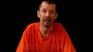 O nouă înregistrare a grupării Stat Islamic: Ostaticul britanic John Cantlie critică raidurile SUA în Irak