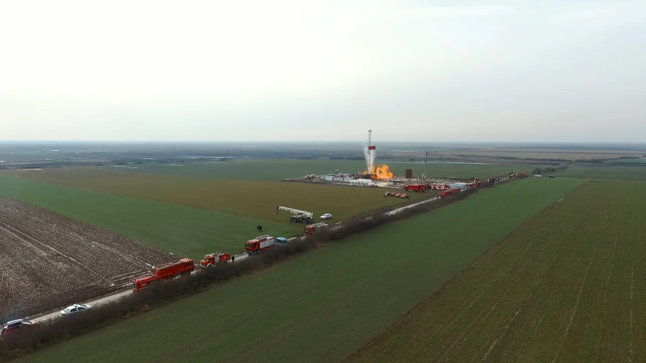 Intervenţia la incendiul de la sonda de gaz din Satu Mare, finalizată după 20 de zile
