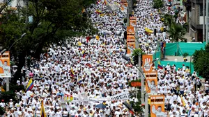 Peste patru milioane de persoane au manifestat în Columbia