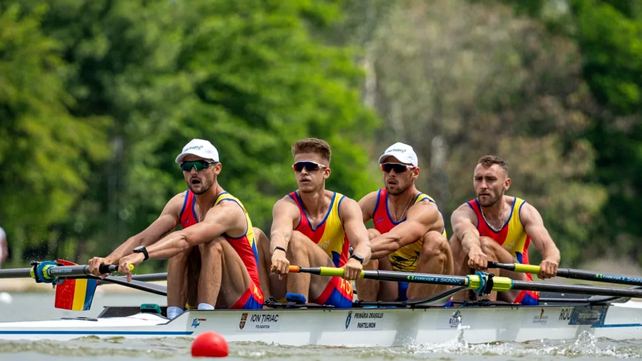 România câștigă a treia medalie de aur la Europenele de canotaj de la Plovdiv