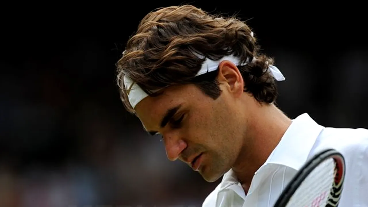 Federer, eliminat în sferturi la Wimbledon, va pierde locul 2 în clasamentul ATP