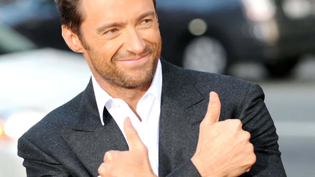 Hugh Jackman a cântat în dialect mandarin în emisiunea lui Jay Leno - VIDEO