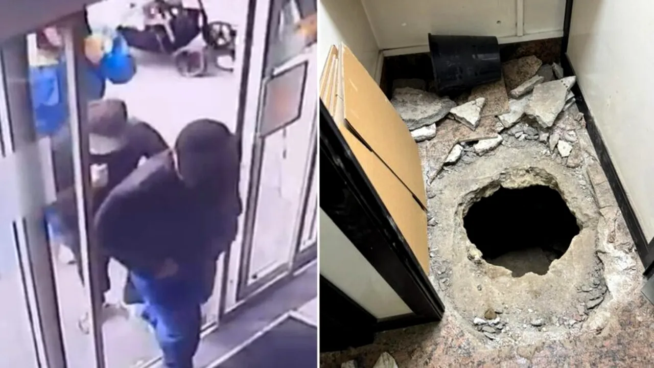 Cum au jefuit hoții o bancă din Napoli prin canalizare și au dispărut fără urmă