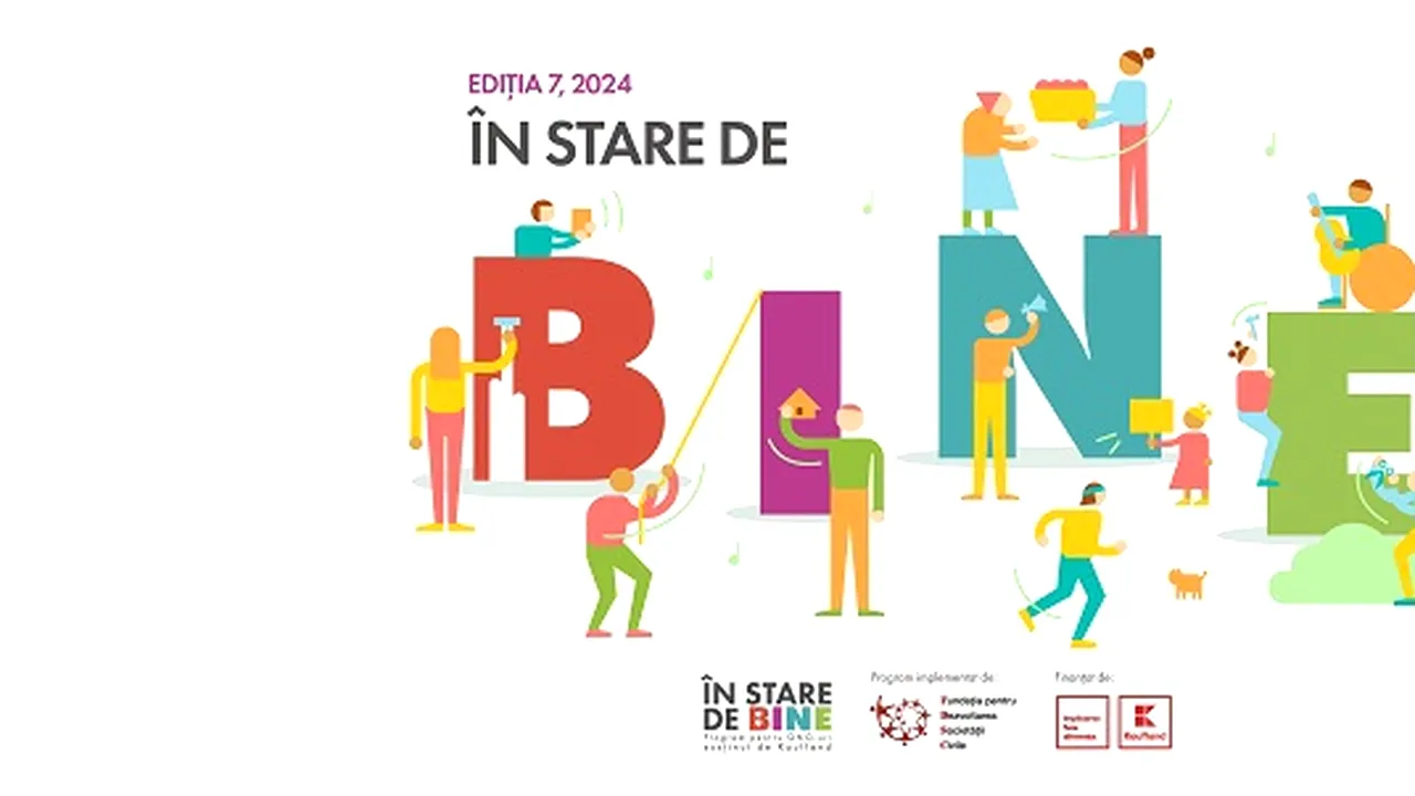 Un milion de euro pentru ONG-uri: Kaufland România şi FDSC anunţă programul În Stare de Bine