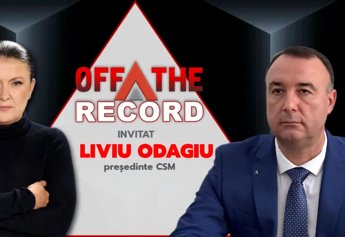 JUSTIȚIE Liviu Odagiu, președintele CSM, invitat la OFF The Record