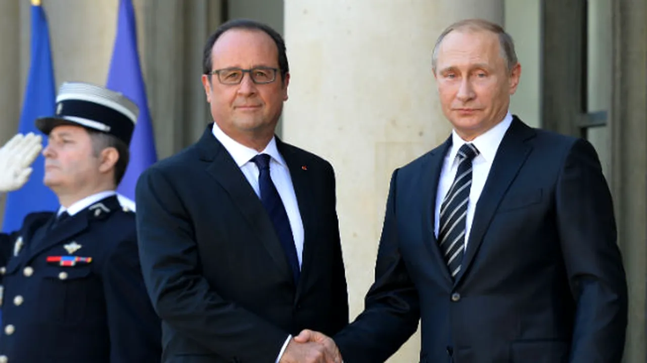 Europa de Est îngrijorată de cooperarea dintre Franţa şi Rusia privind intervenţiile din Siria