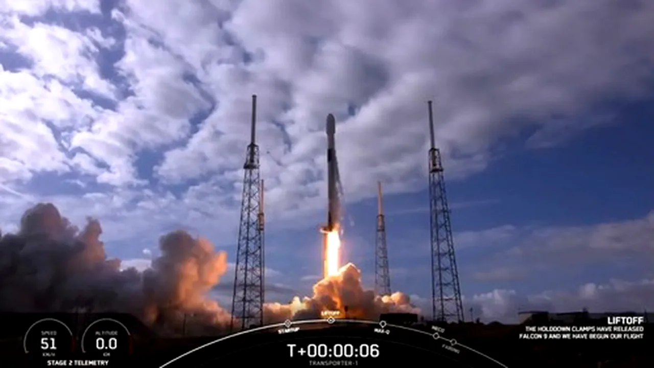 SpaceX, compania lui Elon Musk, a stabilit un nou record mondial