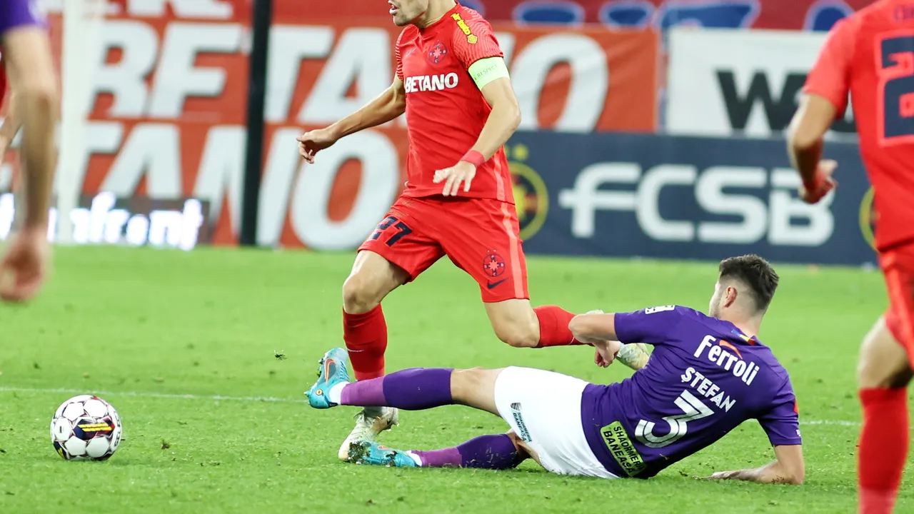 FCSB - Rapid 3-1. Record de asistenţă în sezonul 2022-2023 al Superligii, pe Arena Naţională