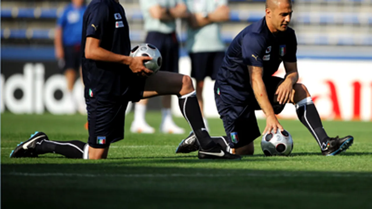 Căpitanul Italiei, Fabio Cannavaro, ratează Euro-2008