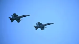 SOCIAL Noapte albă în nordul Tulcei. Avioane F-18 spaniole au decolat de la Mihail Kogălniceanu