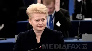 Preşedinta lituaniană avertizează cu privire la riscul unui 