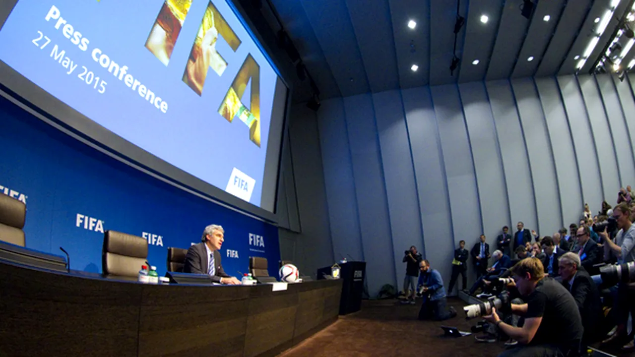 FIFA a suspendat 11 persoane după izbucnirea scandalului de corupţie. LISTA celor puşi sub acuzare de justiţia americană