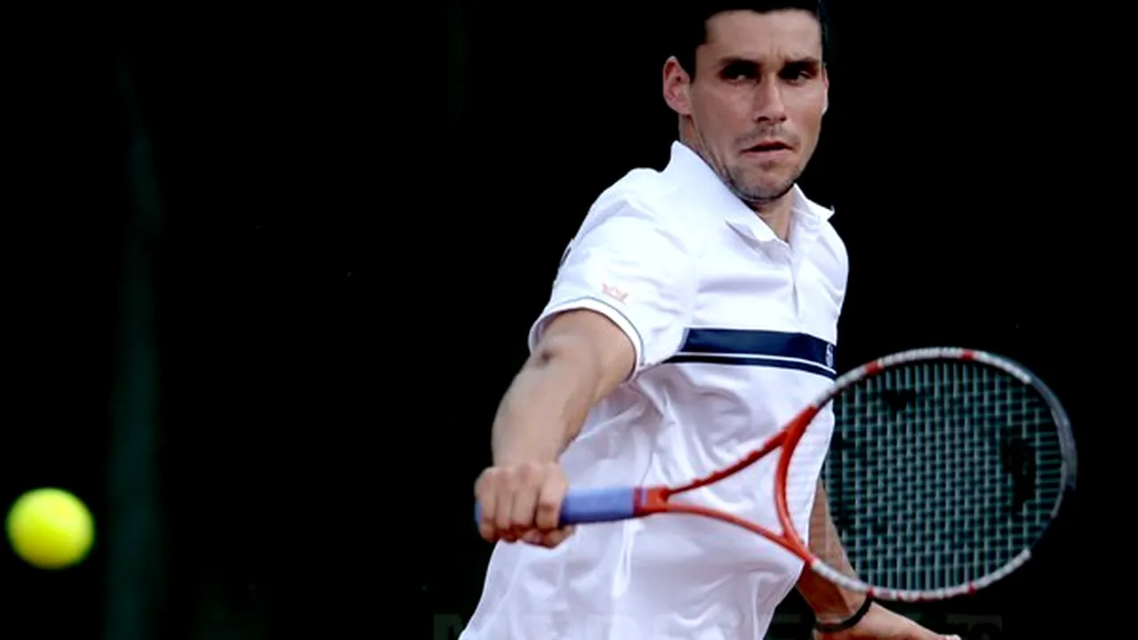 Victor Hănescu a coborât opt locuri în clasamentul ATP