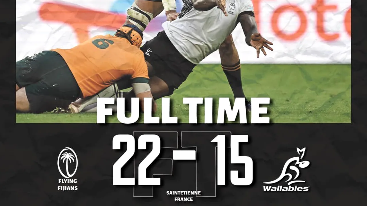Rezultat surpriză la mondialul de rugby – Fiji învinge Australia 