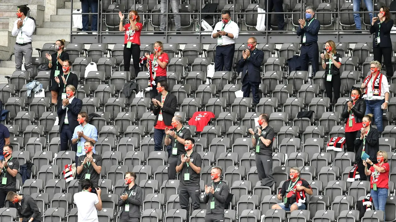 Fanii revin pe stadioane. UEFA a anunţat oficial că Supercupa Europei dintre Bayern şi Sevilla va avea fani în tribune