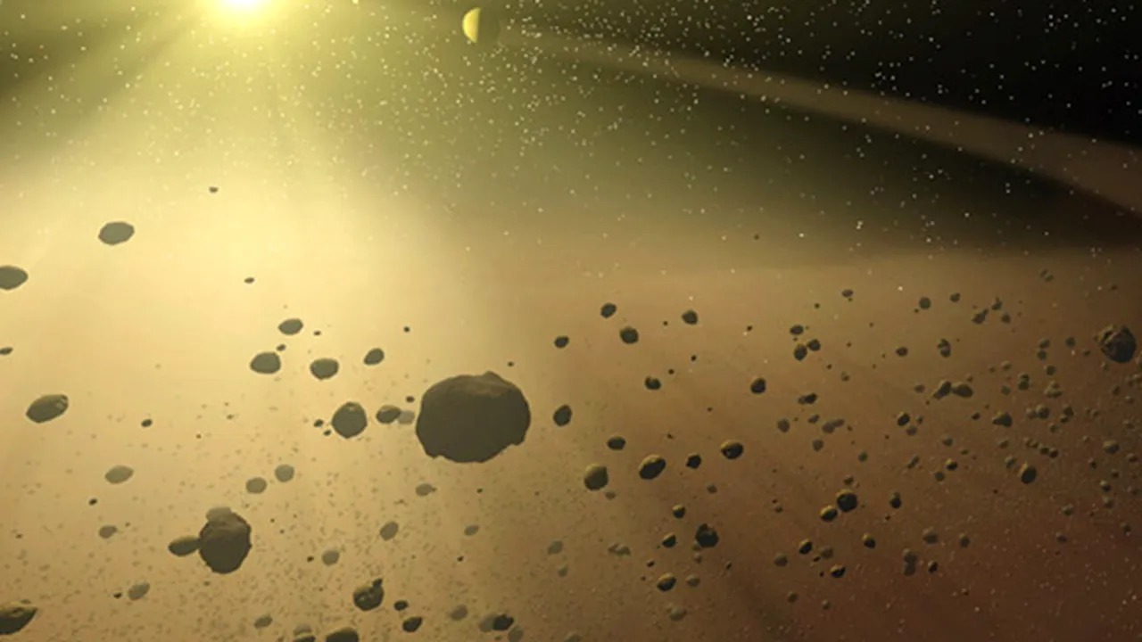 Un asteroid acoperit cu gheaţă ar putea elucida originea oceanelor de pe Terra
