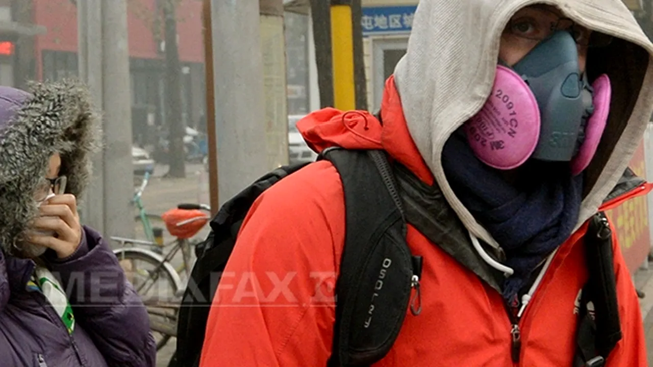 Poluarea a atins CEL MAI RIDICAT nivel în Beijing - GALERIE FOTO