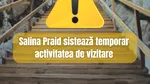 Pompierii încă scot apa din Salina Praid
