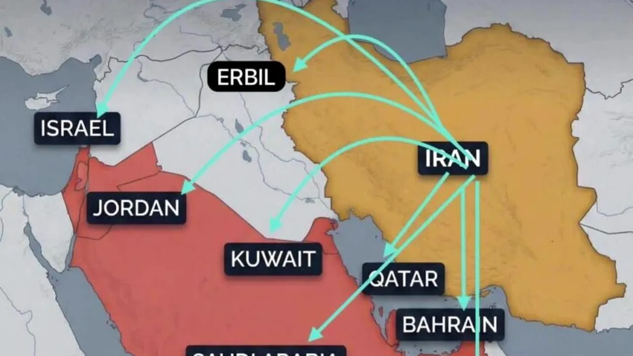 Unde a lansat Iranul rachete în urma atacurilor SUA-Israel?