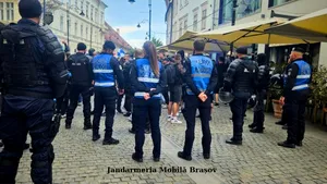 Incidente înaintea meciului Steaua-Poli Timișoara, la Sibiu. Jandarmii au folosit gaze lacrimogene