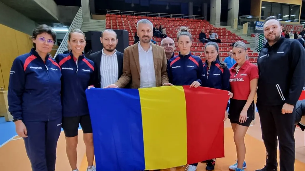 România, victorie la tenis de masă în meciul cu Ungaria, în preliminariile Europenelor
