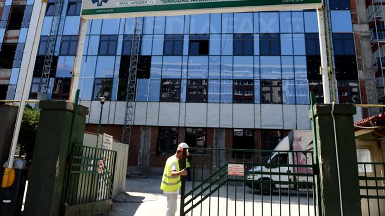 Rafila: Construcţia Centrului de Arşi Grav de la Spitalul pentru Copii ”Gr. Alexandrescu” avansează