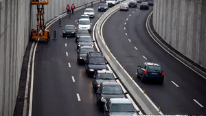 Pasajul Băneasa a fost inaugurat dar nu e terminat