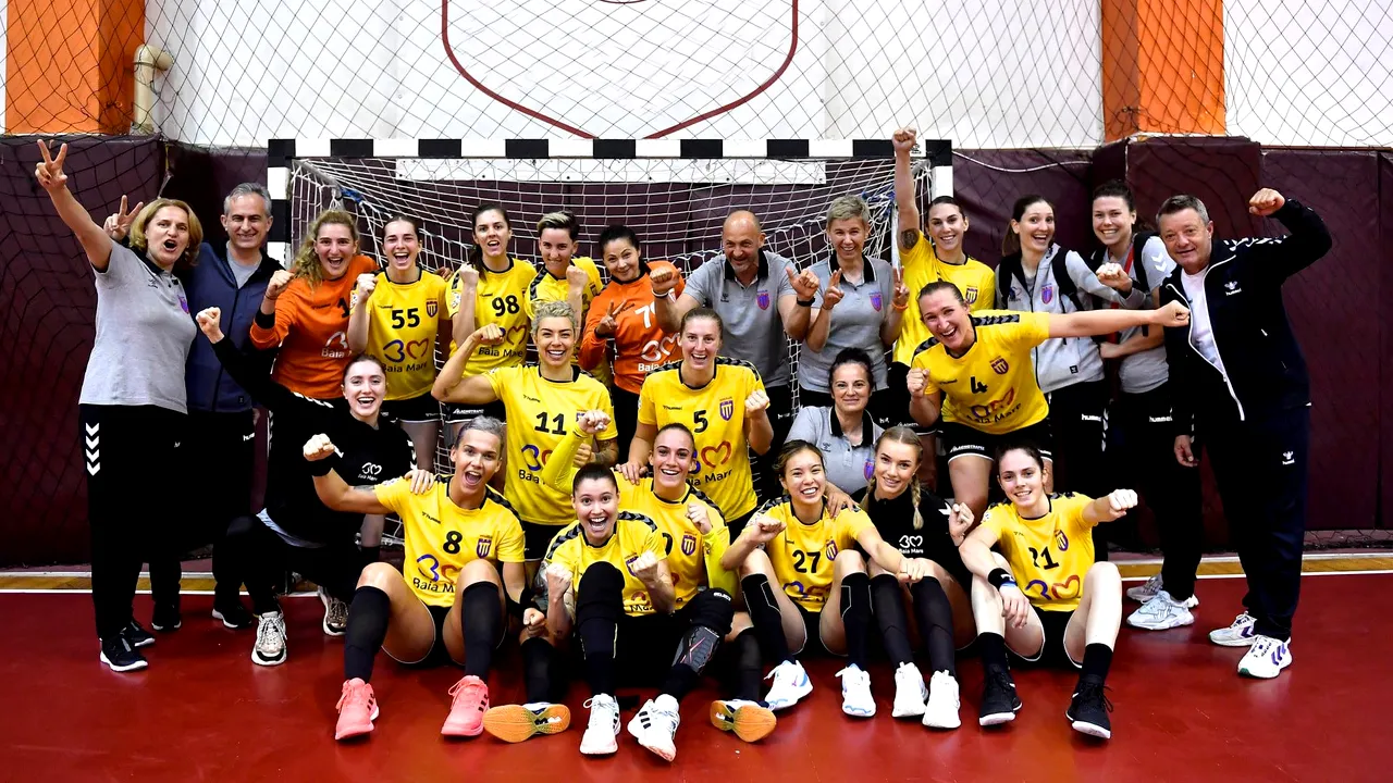 Minaur Baia Mare e vicecampioana Ligii Florilor. Băimărencele ar putea participa în Liga Campionilor