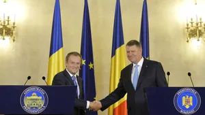 Preşedintele Iohannis se întâlneşte, vineri, cu preşedintele Consiliului European, Donald Tusk