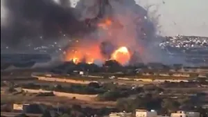 Scene dramatice la o fabrică de artificii din Malta după o explozie: doi răniți