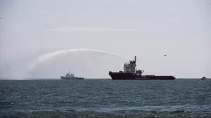 Navă eşuată. Marea Neagră se confruntă cu o catastrofă ecologică din cauza autorităţilor bulgare