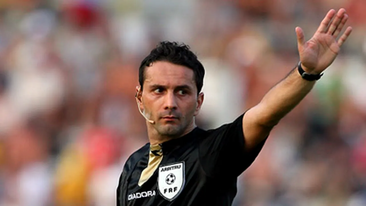 Arbitrul Colţescu ar fi încercat să se sinucidă din cauza unei dispute cu iubita