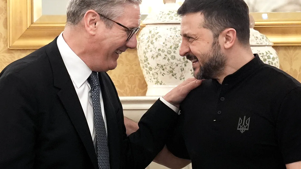 Zelenski, aşteptat în Marea Britanie pentru o întâlnire cu liderii europeni