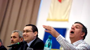 Îmbrânceli şi discuţii la începutul întâlnirii lui Ponta cu membrii PSD Buzău