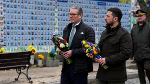 Dronă rusească doborâtă lângă palatul prezidenţial din Kiev în timpul vizitei lui Starmer în Ucraina