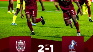 Superliga de fotbal. CFR Cluj învinge pe Poli Iaşi şi urcă pe podium