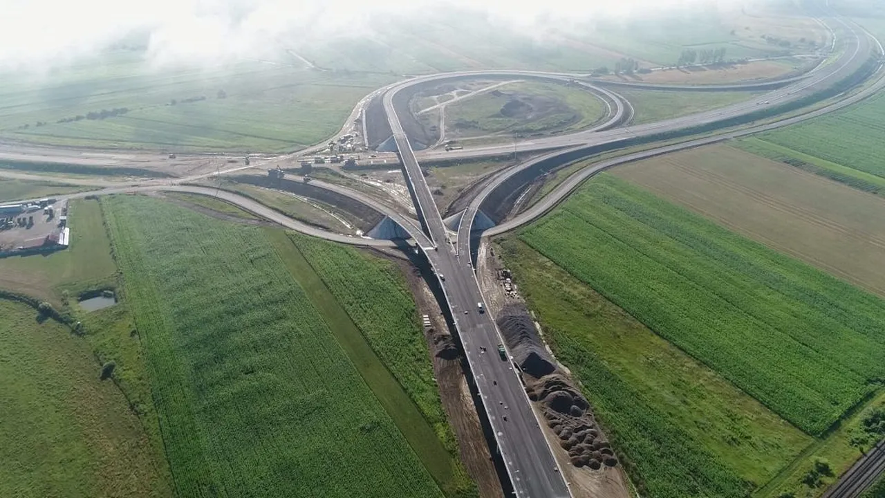 Încă 9,5 de kilometri de AUTOSTRADĂ se deschid astăzi traficului rutier