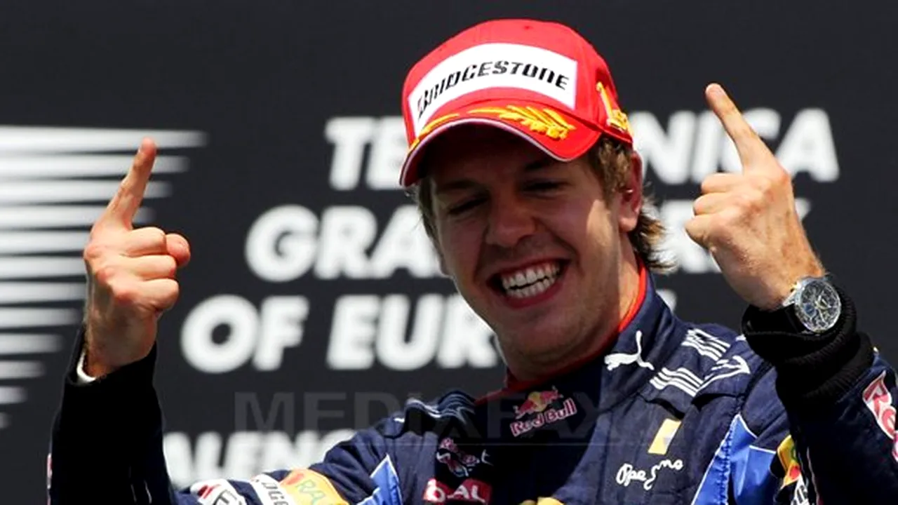  Vettel, al patrulea învingător în tot atâtea curse disputate în 2012