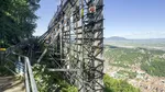Se reface unul dintre cele mai spectaculoase puncte de belvedere din România. Lucrările trebuie finalizate în trei luni