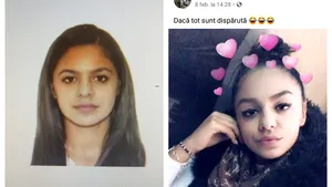 Declaraţiile halucinante ale unei tinere dată dispărută de familie: Voiam să fac like-uri şi urmăritori. Poliţia încă o caută