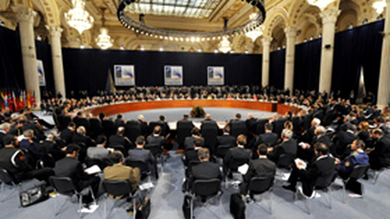Reuniunea NATO la nivel înalt a început la Palatul Parlamentului