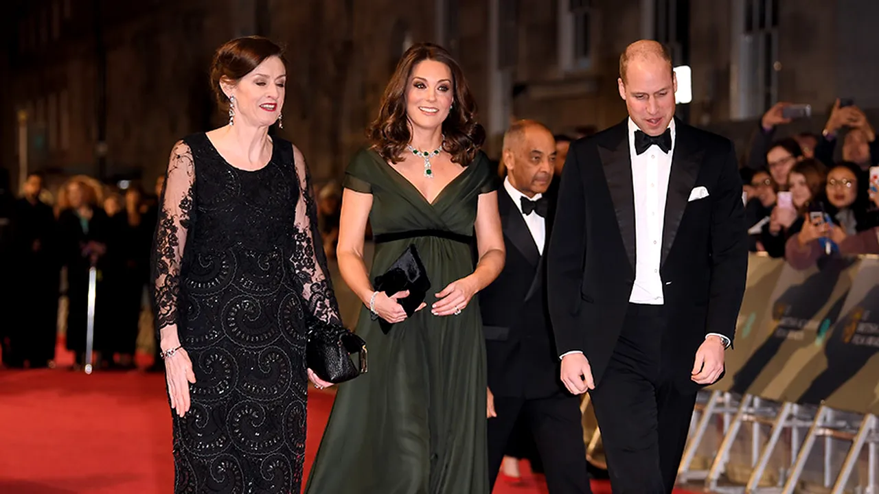 Gala BAFTA 2018: Starurile, în negru pe covorul roşu: Angelina Jolie, Jennifer Lawrence, Lupita Nyong'o, sprijin pentru Time's Up / Ducesa Kate a purtat o rochie verde închis | FOTO