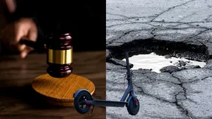 Un bărbat băut care se plimbase cu trotineta a fost găsit inconștient pe o stradă din Sinaia