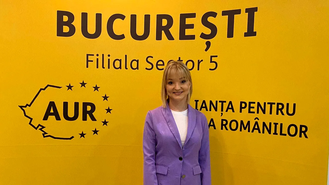 Fiica lui Corneliu Vadim Tudor candidează din partea AUR la Primăria Sectorului 5