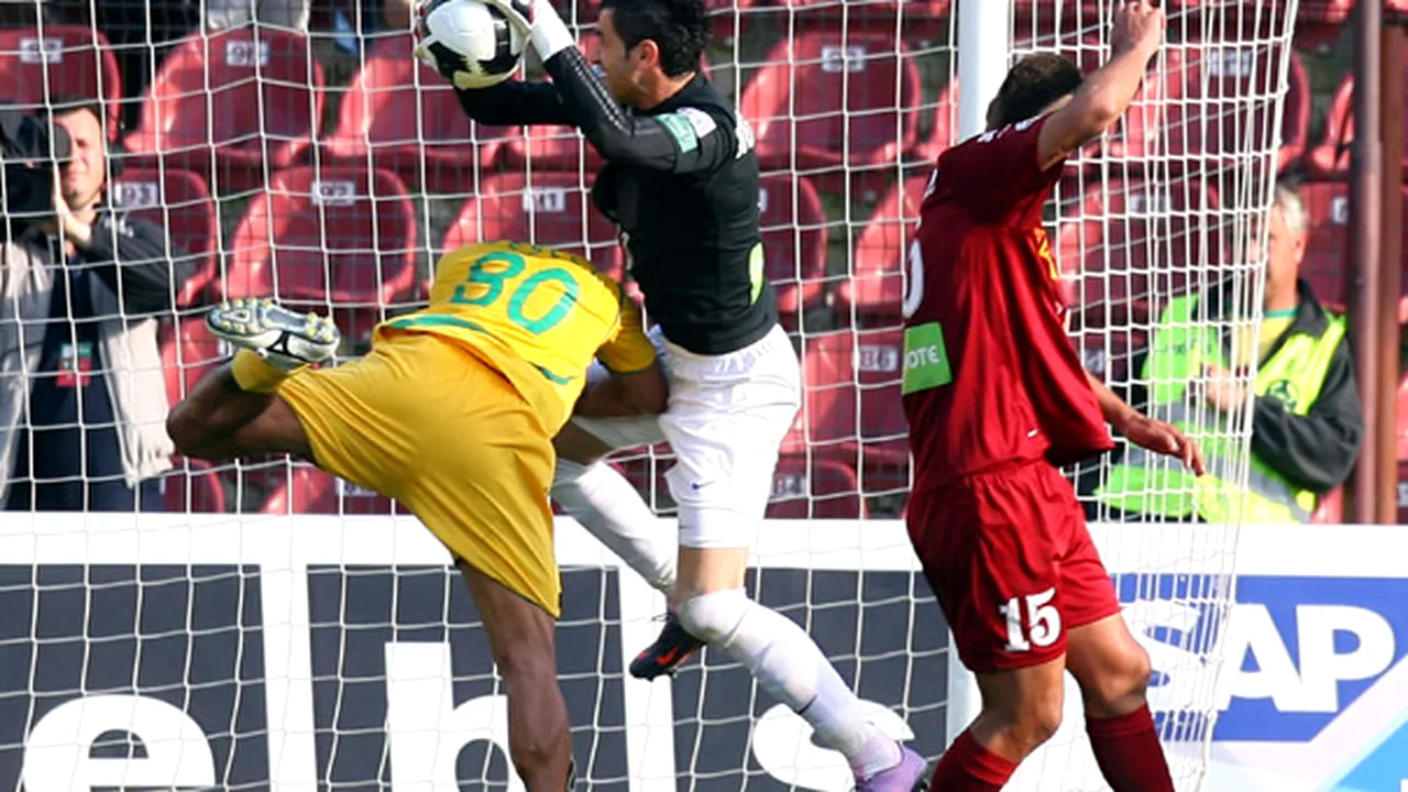 CFR Cluj a remizat pe teren propriu cu FC Vaslui, scor 0-0