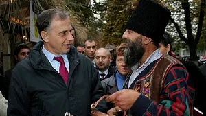 Aliodor Manolea, alături de Geoană în campania din 2007 pentru europarlamentare