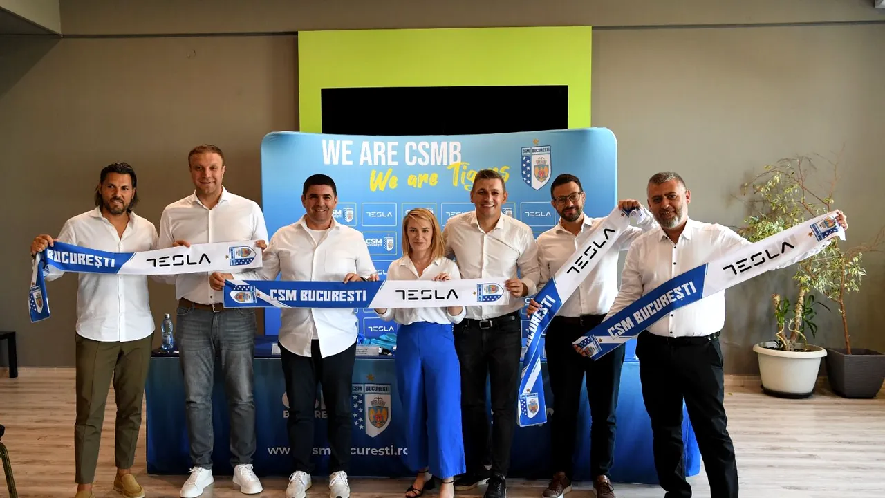 Tesla Electronics anunţă colaborarea sa cu echipa feminină de handbal CSM Bucureşti